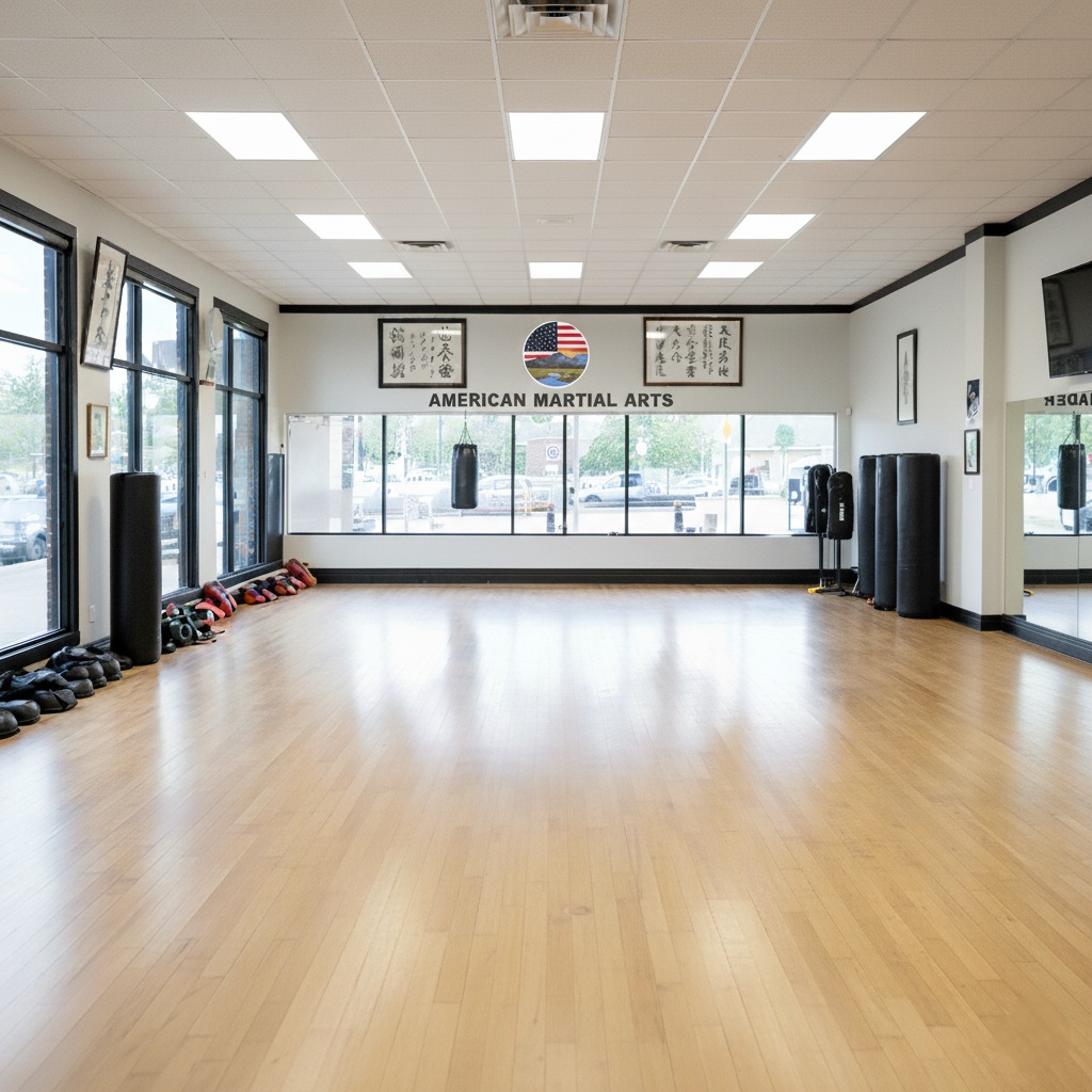 American Martial Arts training space